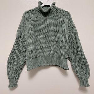 H&M Ribbed Turtleneck Sweater